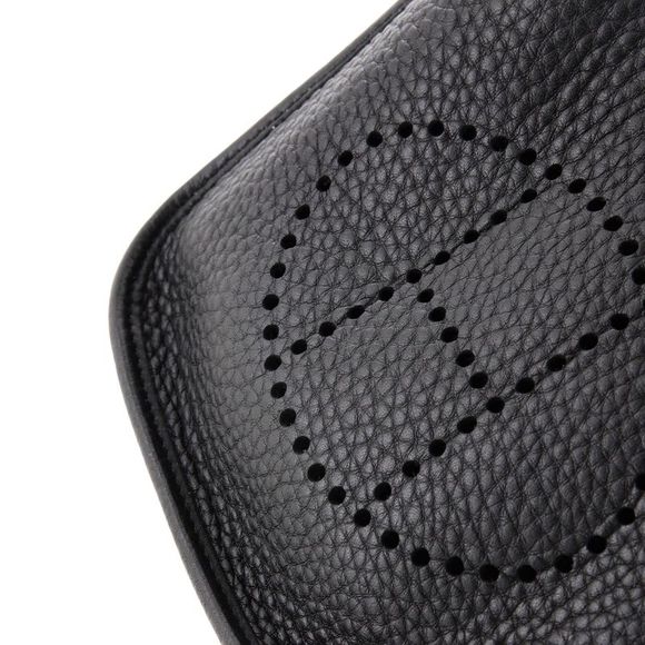 Hermes Evelyne Bag Gen III Clemence TPM Black - Picture 7 of 8